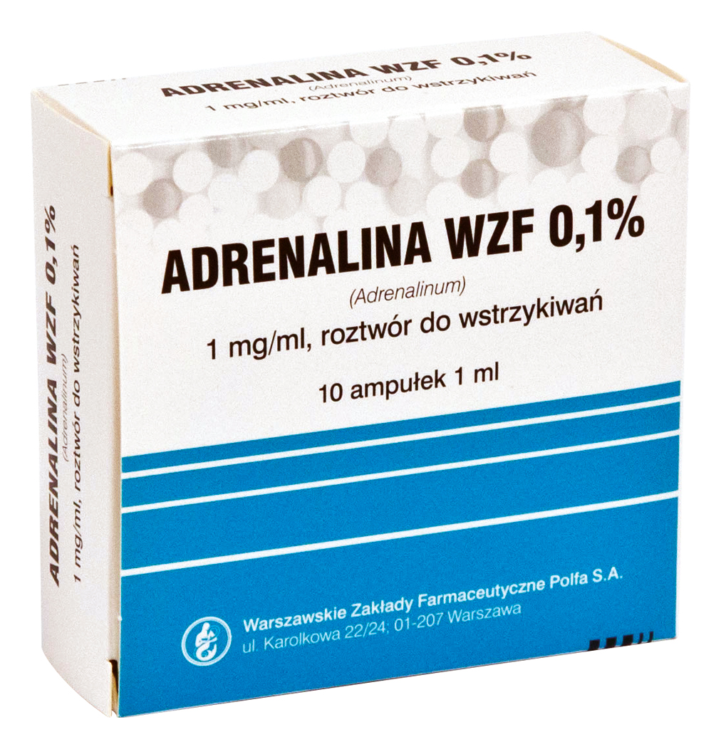 Adrenalina WZF - instrucciones de uso, dosis, composición, análogos .