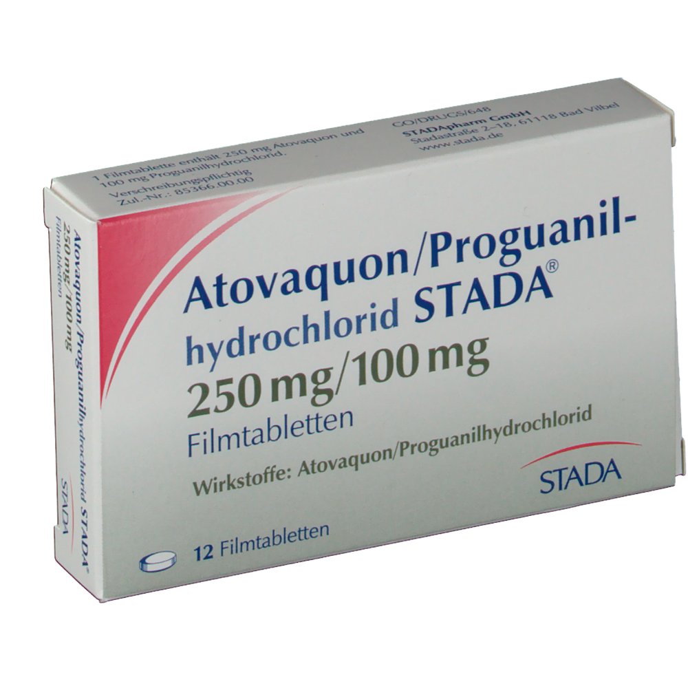 Atovaquon/Proguanilhydrochlorid STADA - изображение 0
