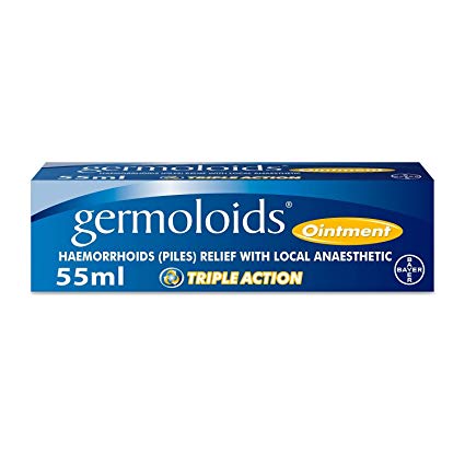 Germoloids Hemorroides Tratamiento & montones tratamiento supositorios Triple Acción & 
