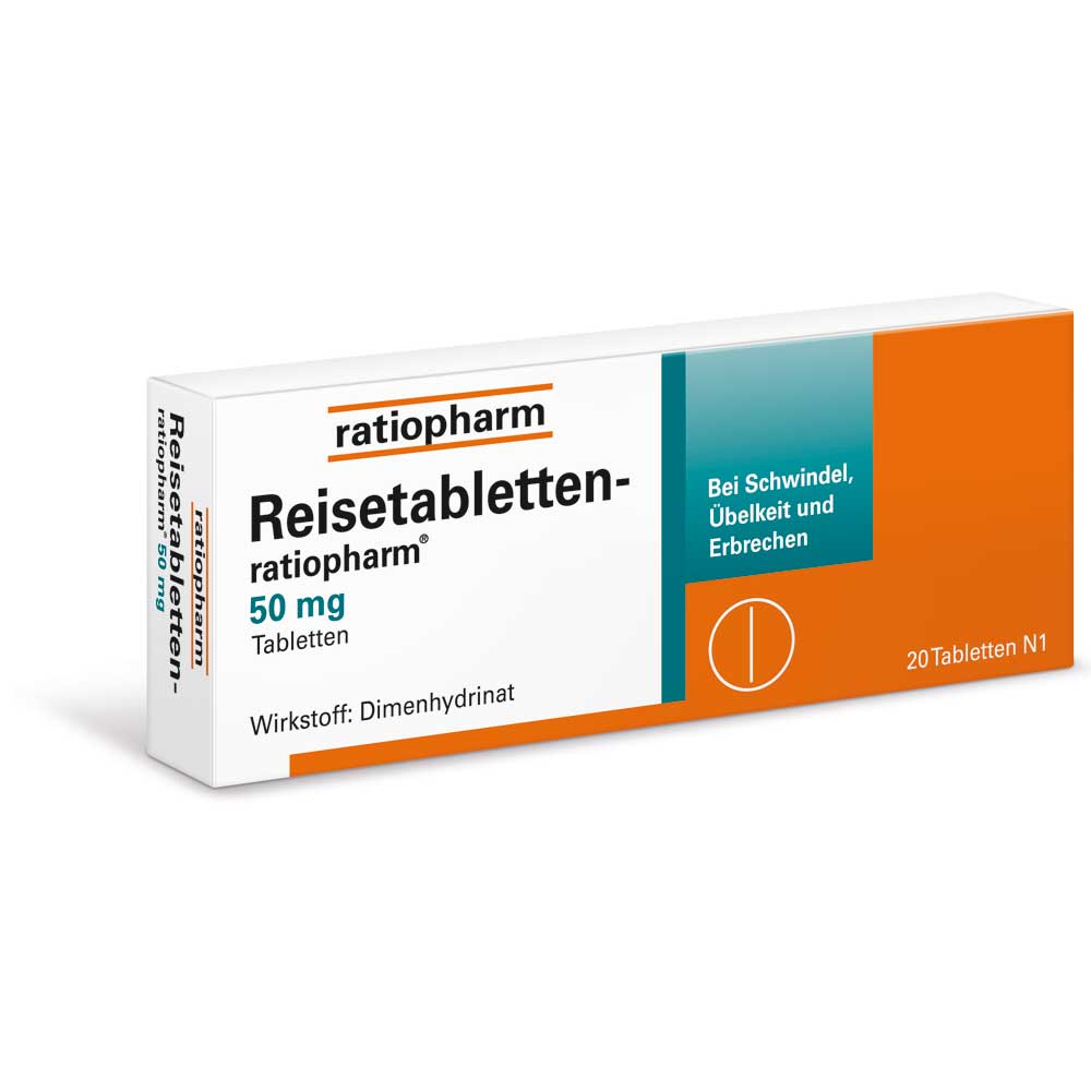 Reisetabletten-ratiopharm mode d`emploi, dosages, composition .
