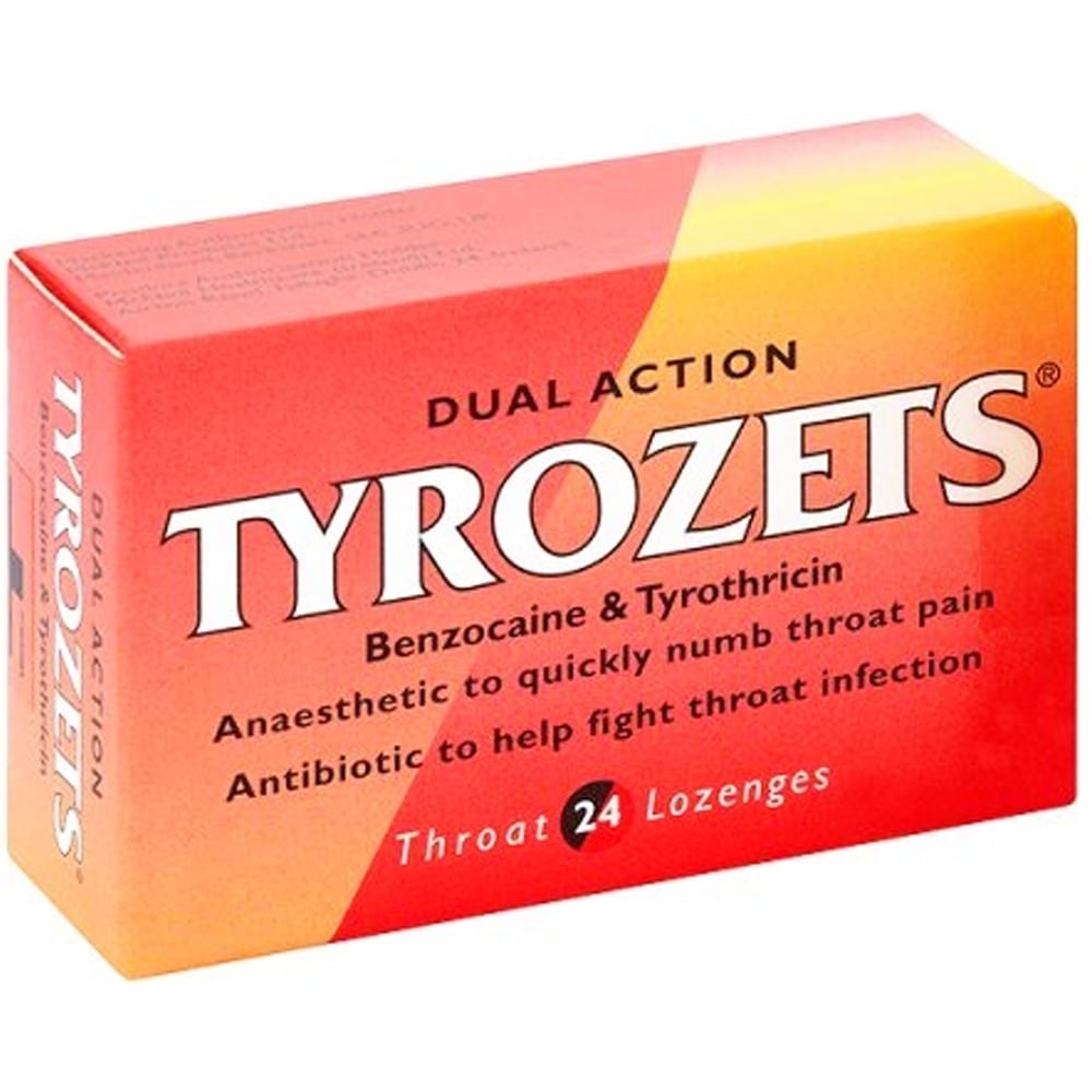 Tyrozets - instrucciones de uso, dosis, composición, análogos, efectos .