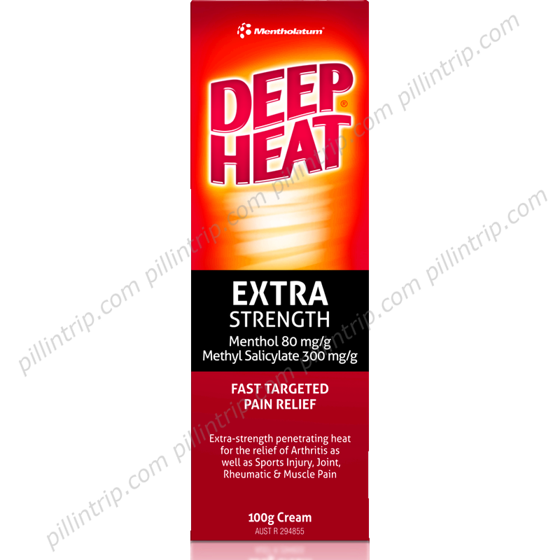 Deep Heat Cream : Uses, Side Effects, Interactions, Dosage / Pillintrip