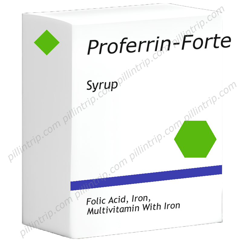 Proferrin-Forte : Usos, Efectos Secundarios, Interacciones, Dosis ...