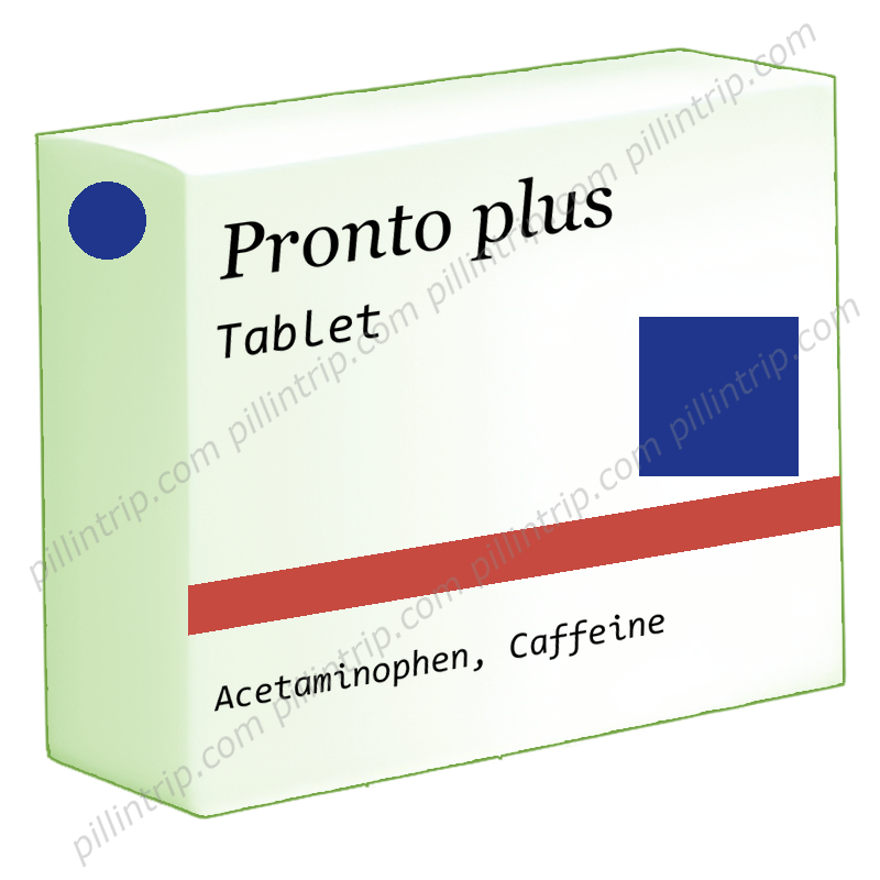 Pronto plus : Kullanımı, Yan Etkileri, Etkileşimler, Dozaj / Pillintrip