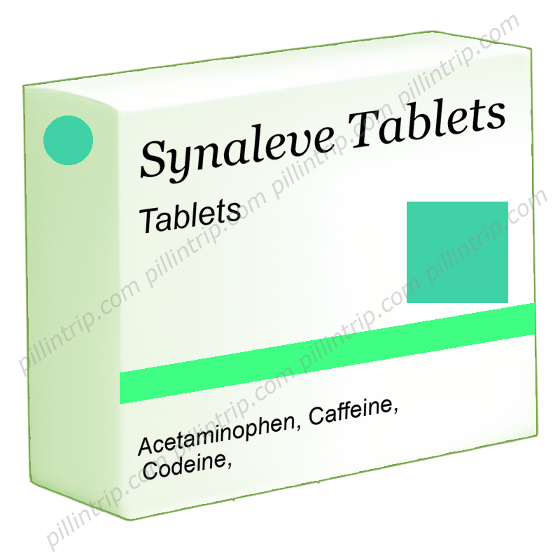 Synaleve Tablets : Uses, Side Effects, Interactions, Dosage / Pillintrip